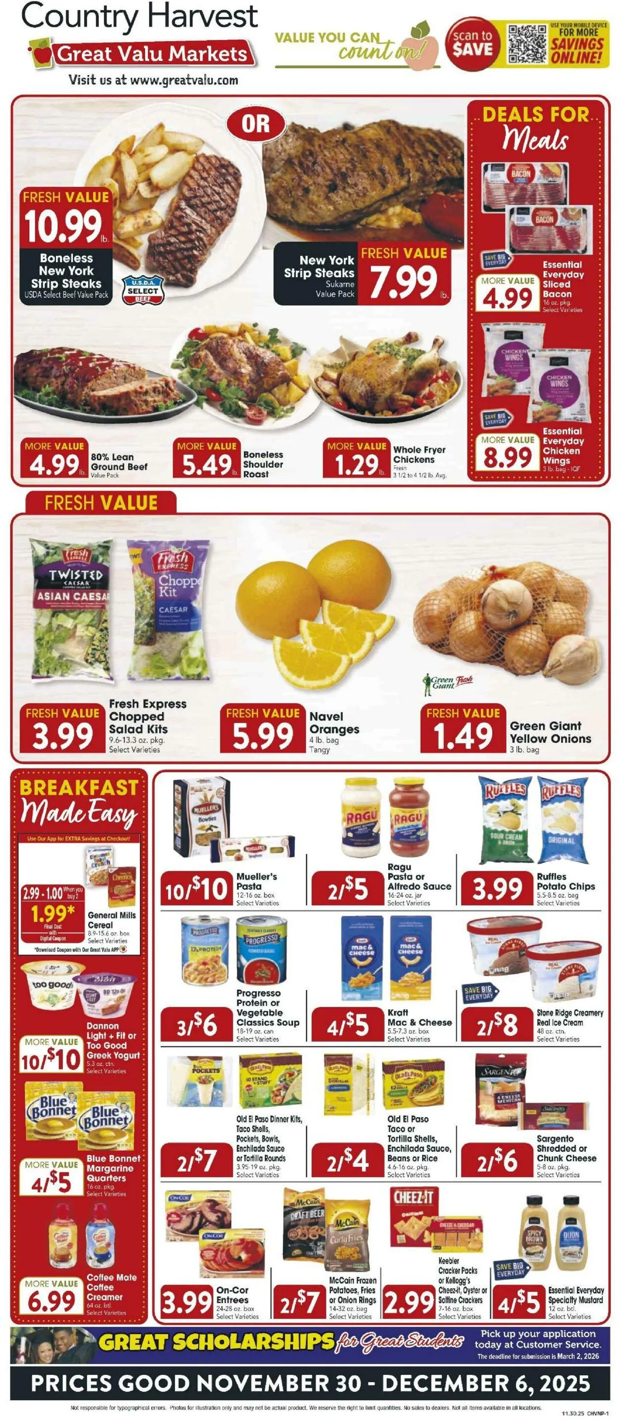 Weekly ad Farm Fresh from November 30 to December 6 2025 - Page 1