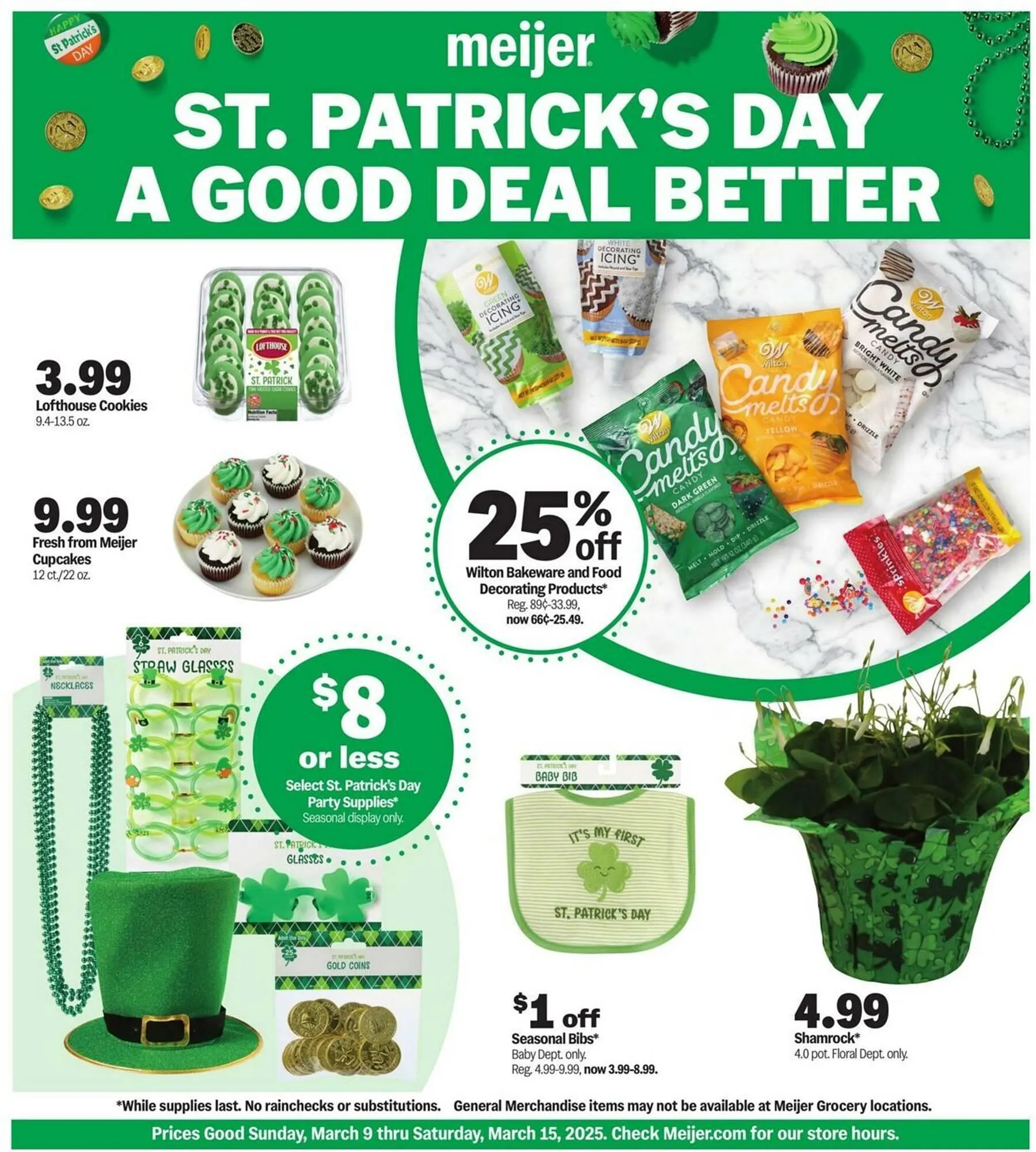 Weekly ad Meijer Weekly Ad from March 9 to March 15 2025 - Page 1