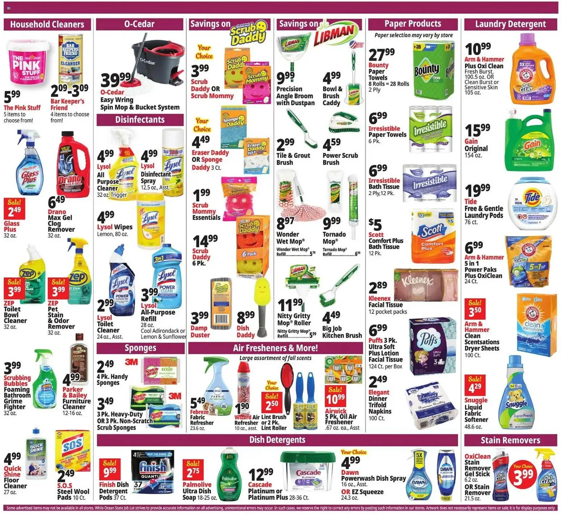 Weekly ad Ocean State Job Lot flyer from November 13 to November 19 2025 - Page 14