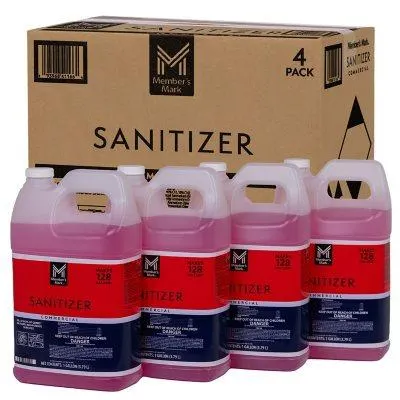 Member's Mark Commercial Sanitizer, 1 Gallon Jugs