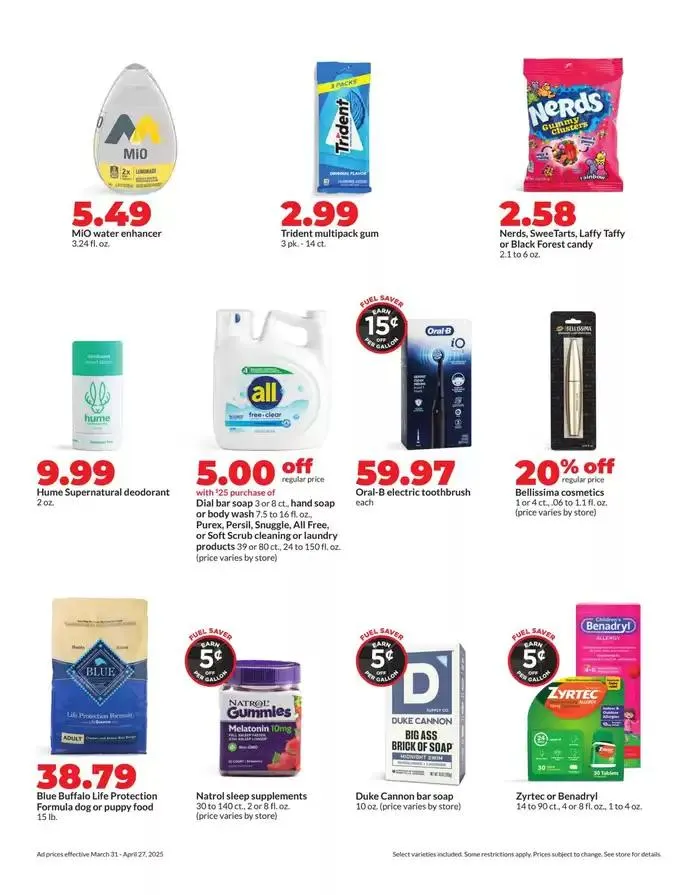 Weekly ad Great offer for bargain hunters from March 31 to April 30 2025 - Page 15
