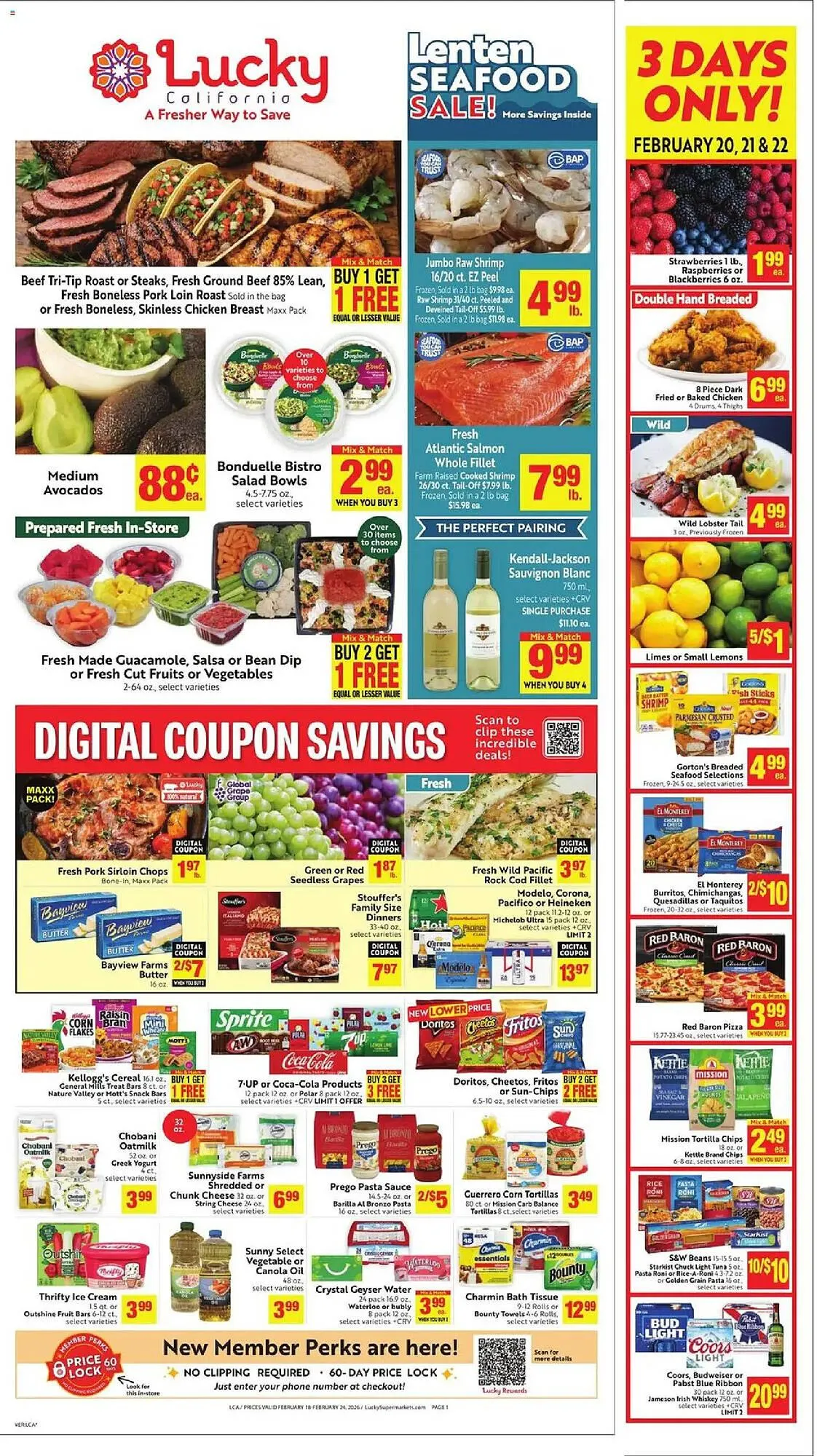 Lucky Supermarkets weekly ad - 1
