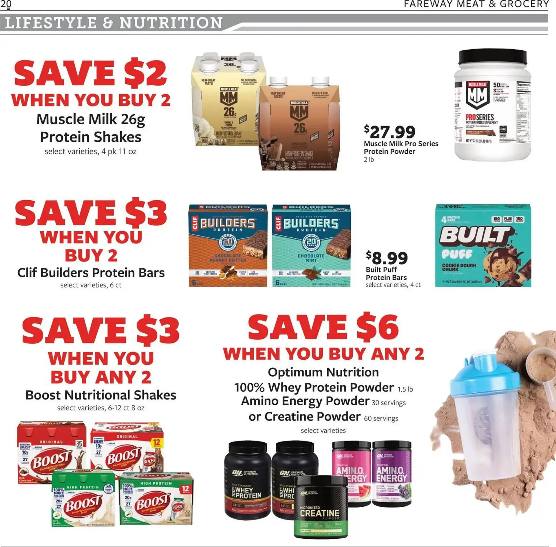 Weekly promotion Fareway weekly ad spanning from May 4 to May 9 2026 - Page 20 for Catalogue 365