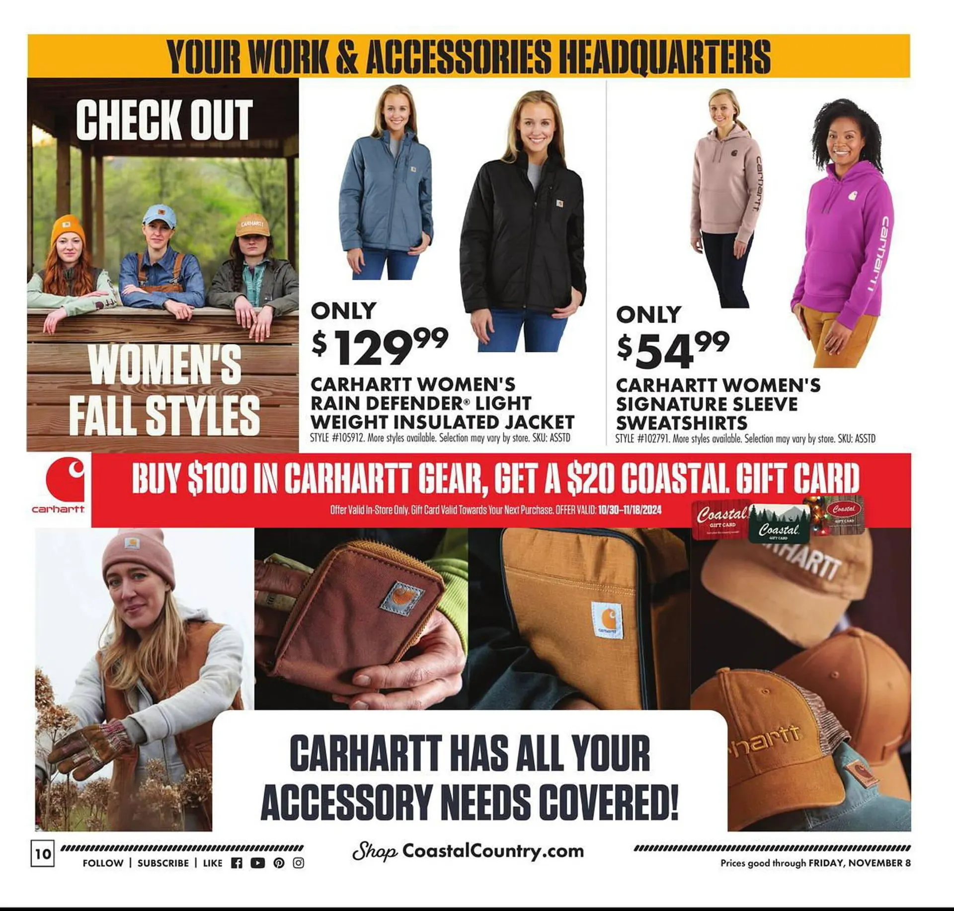 Weekly ad Coastal Farm & Ranch Weekly Ad from October 30 to November 8 2024 - Page 10