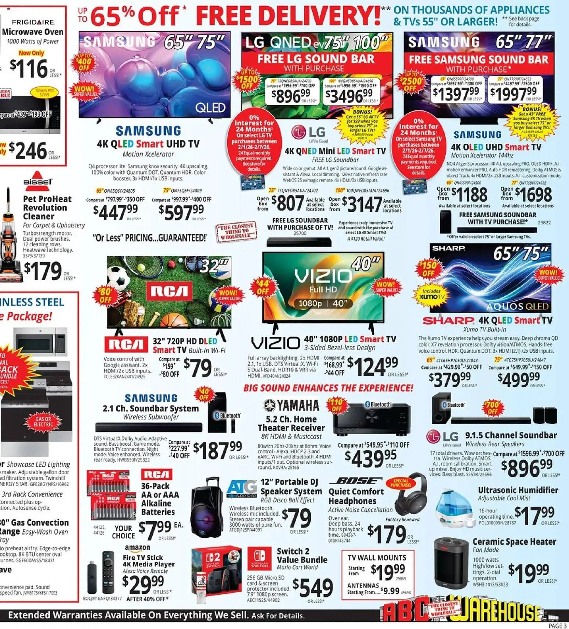 Weekly ad ABC Warehouse weekly ad from February 2 to February 7 2026 - Page 3