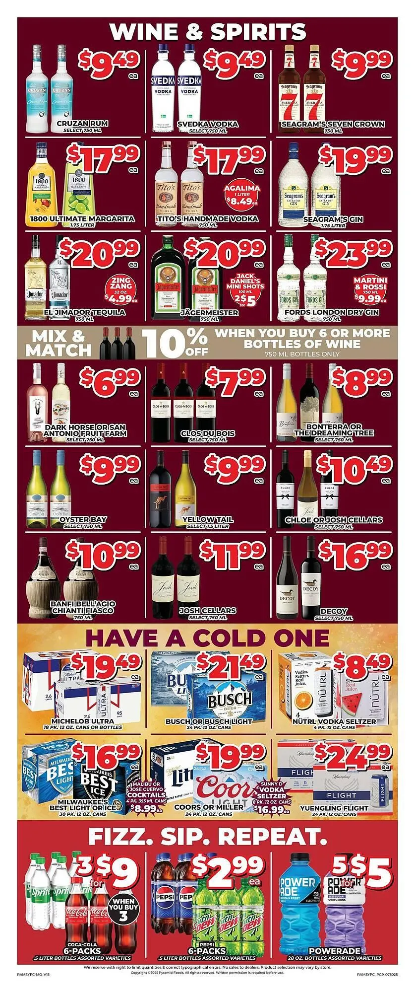 Weekly ad Price Cutter Weekly Ad from July 30 to August 5 2025 - Page 9
