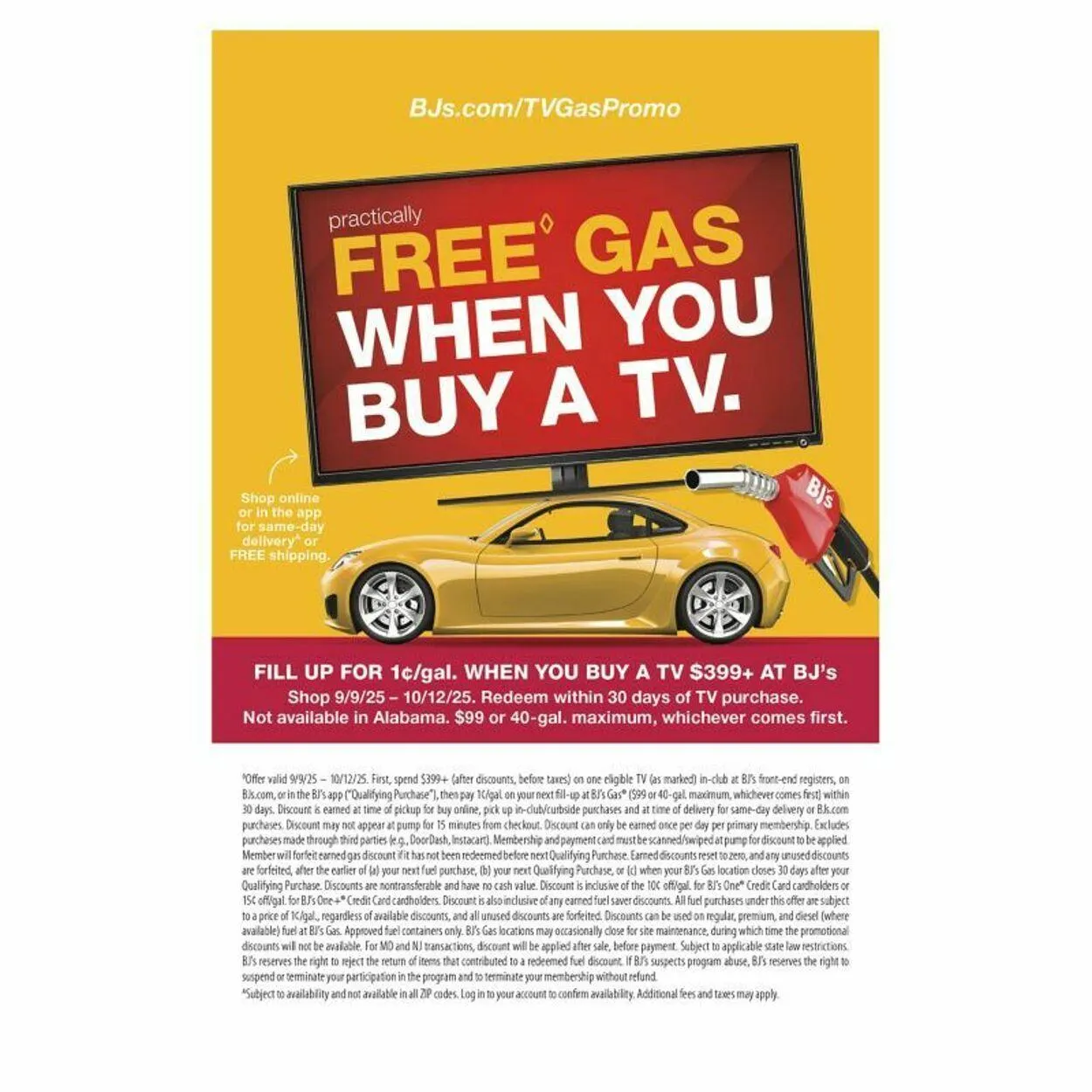 Weekly ad BJ's from September 22 to October 6 2025 - Page 27