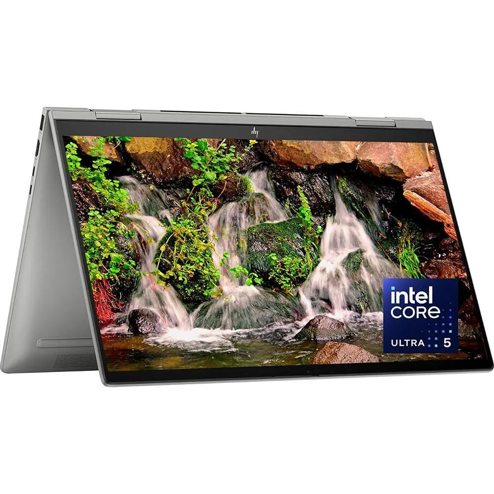 Hewlett Packard ENVY x360 15" Intel Core Ultra 5 8GB/512GB CoPilot AI Laptop (15-fe1010nr)