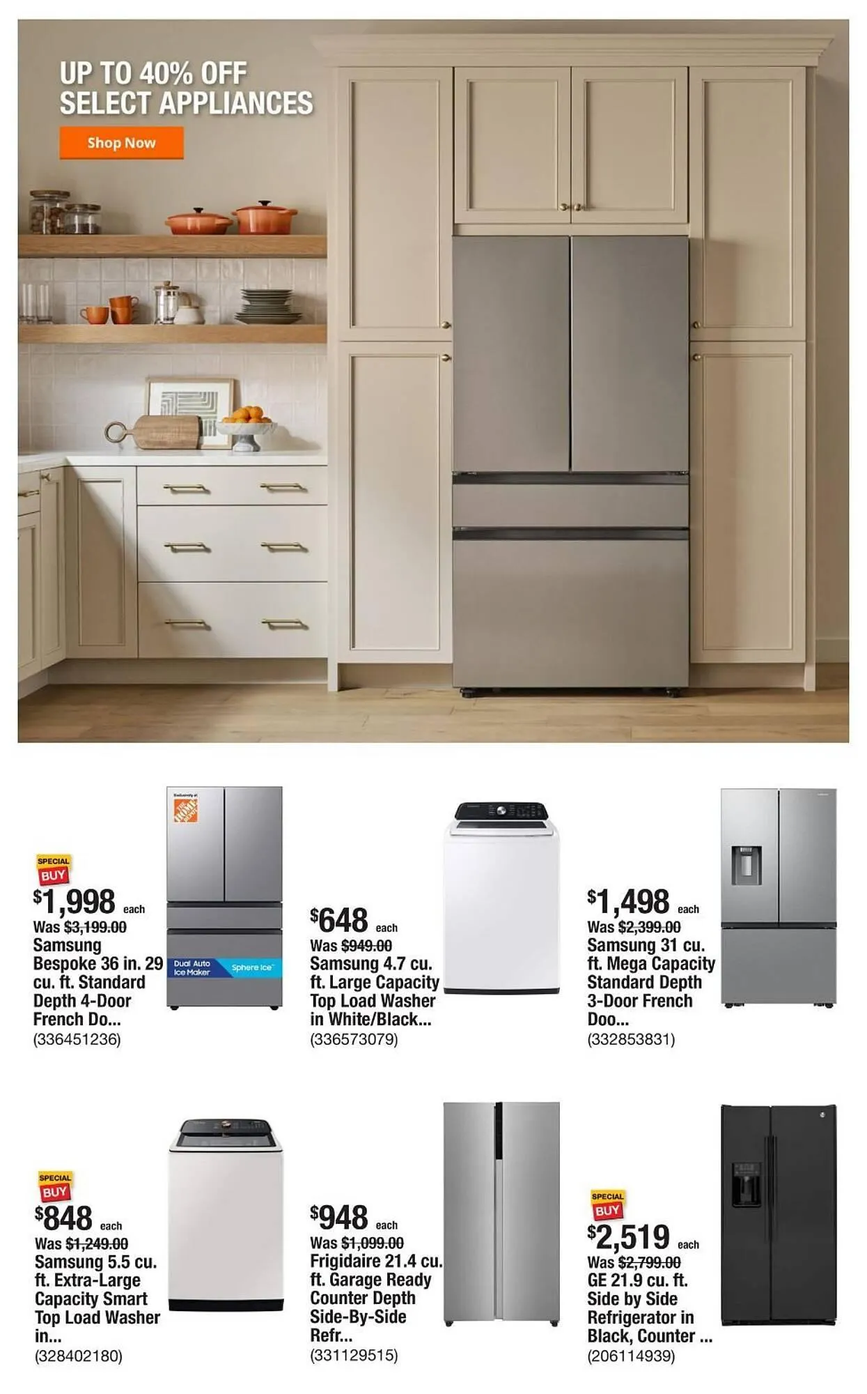 Weekly ad The Home Depot flyer from October 9 to October 16 2025 - Page 2