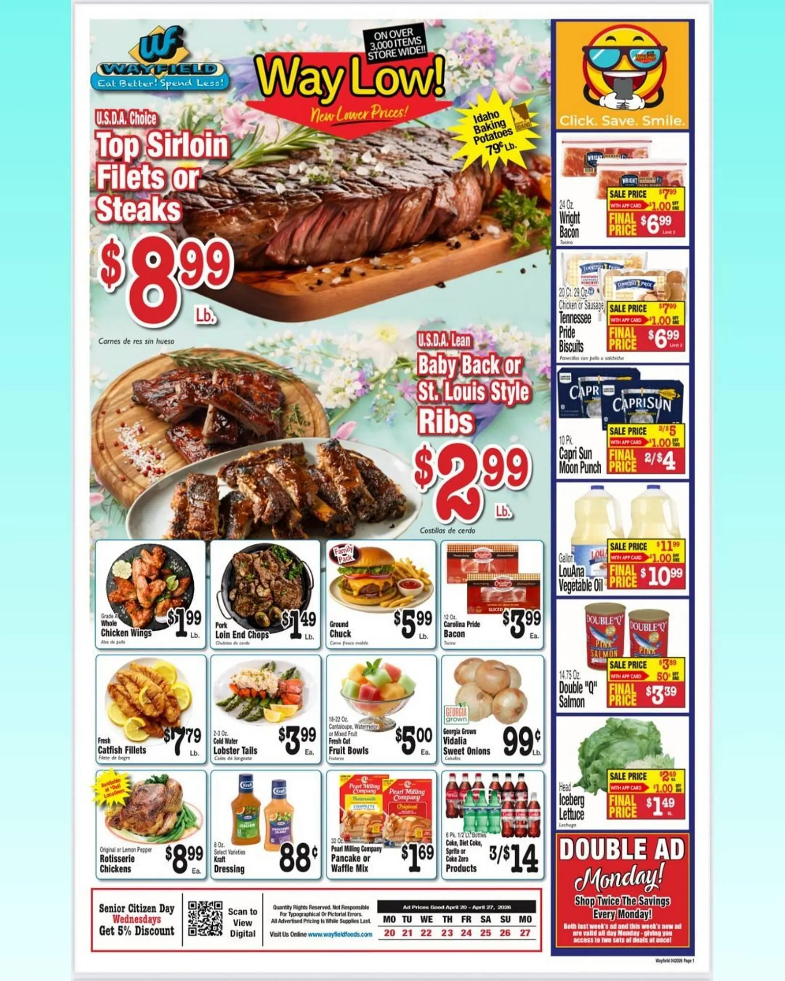 Weekly ad Wayfield weekly ad from April 20 to April 27 2026 - Page 1