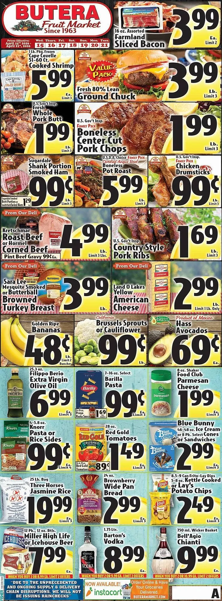 Weekly ad Butera weekly ad from April 15 to April 21 2026 - Page 1
