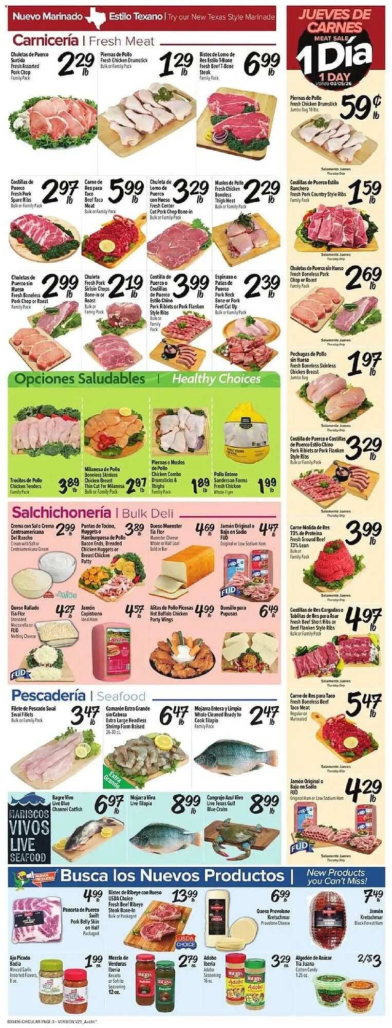 Weekly ad Fiesta Mart weekly ad from March 4 to March 11 2026 - Page 3