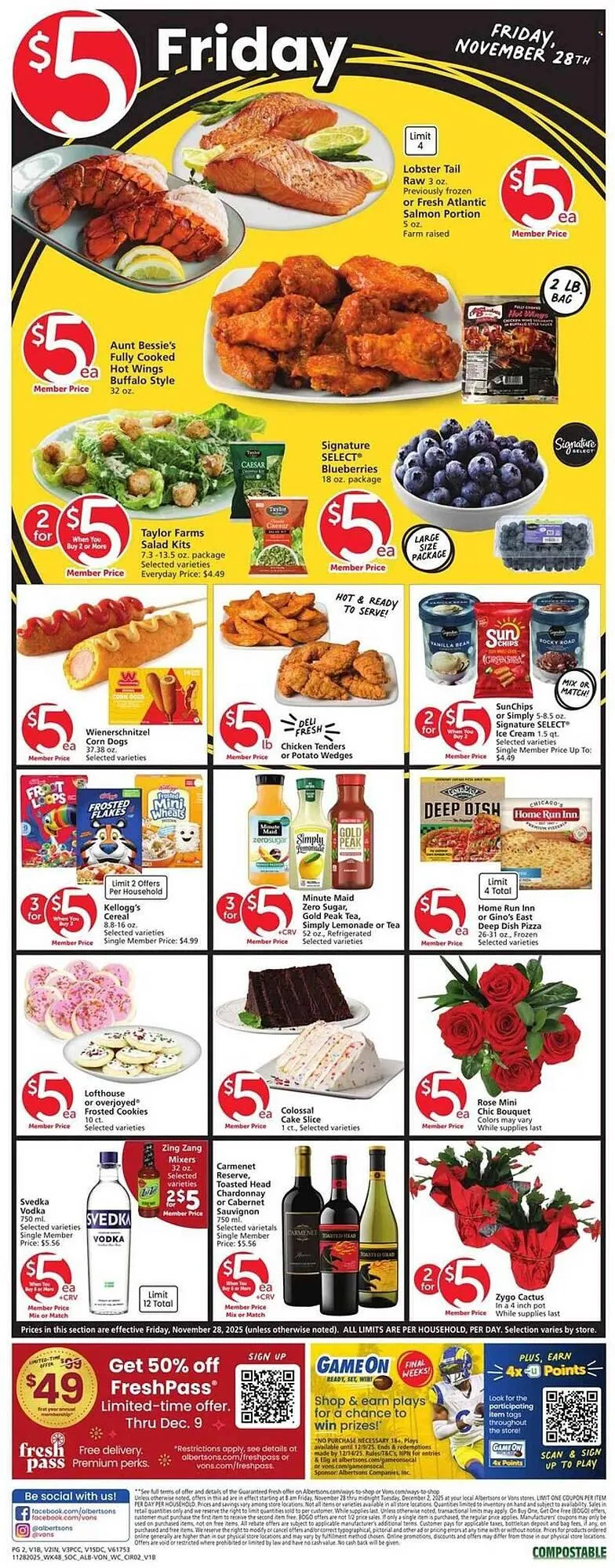 Weekly ad Albertsons weekly ad from November 28 to December 2 2025 - Page 2