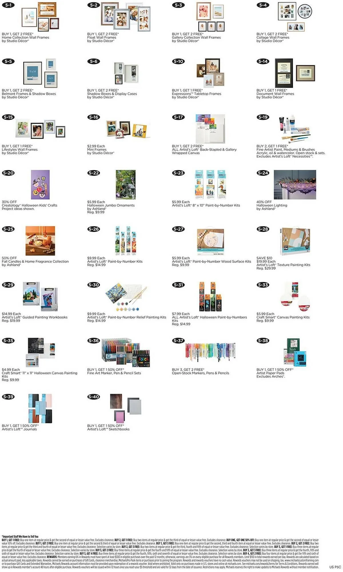 Weekly ad Michaels weekly ad from September 12 to September 21 2025 - Page 5
