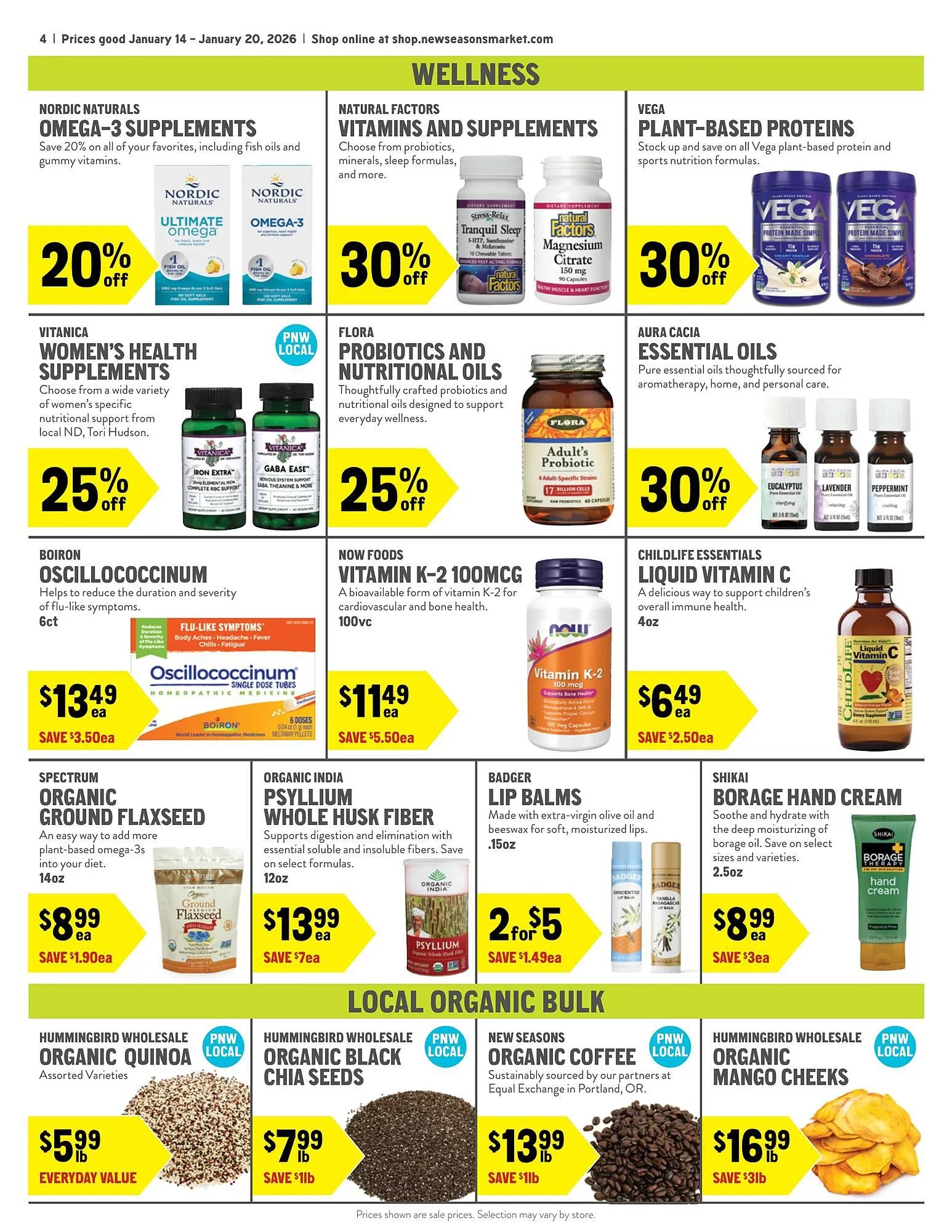 Weekly ad New Seasons Market weekly ad from January 14 to January 20 2026 - Page 4