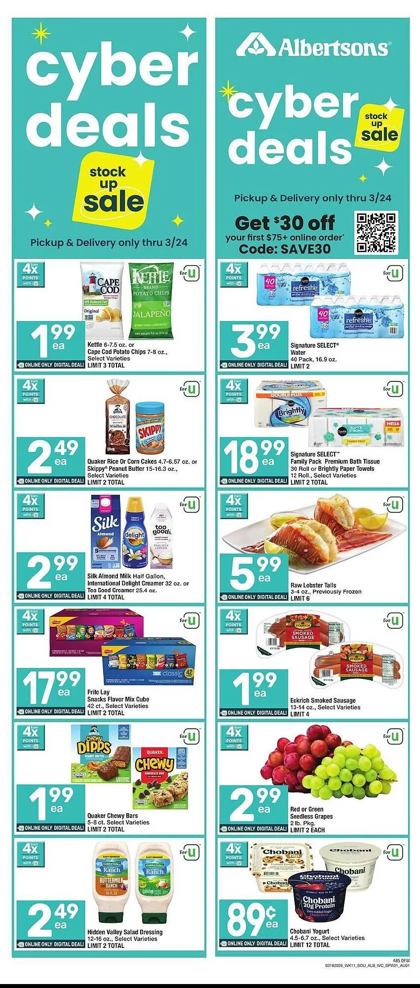 Weekly ad Albertsons weekly ad from March 18 to March 24 2026 - Page 1