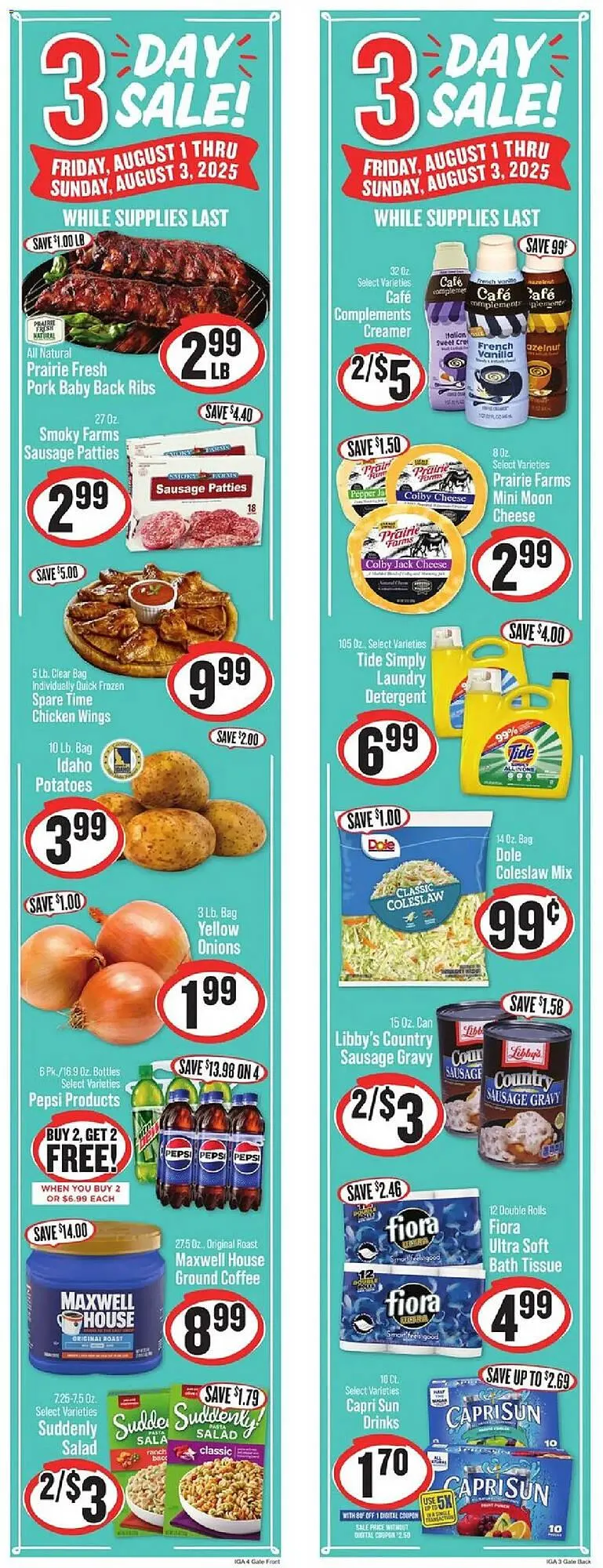 Weekly ad IGA Weekly Ad from July 30 to August 5 2025 - Page 2
