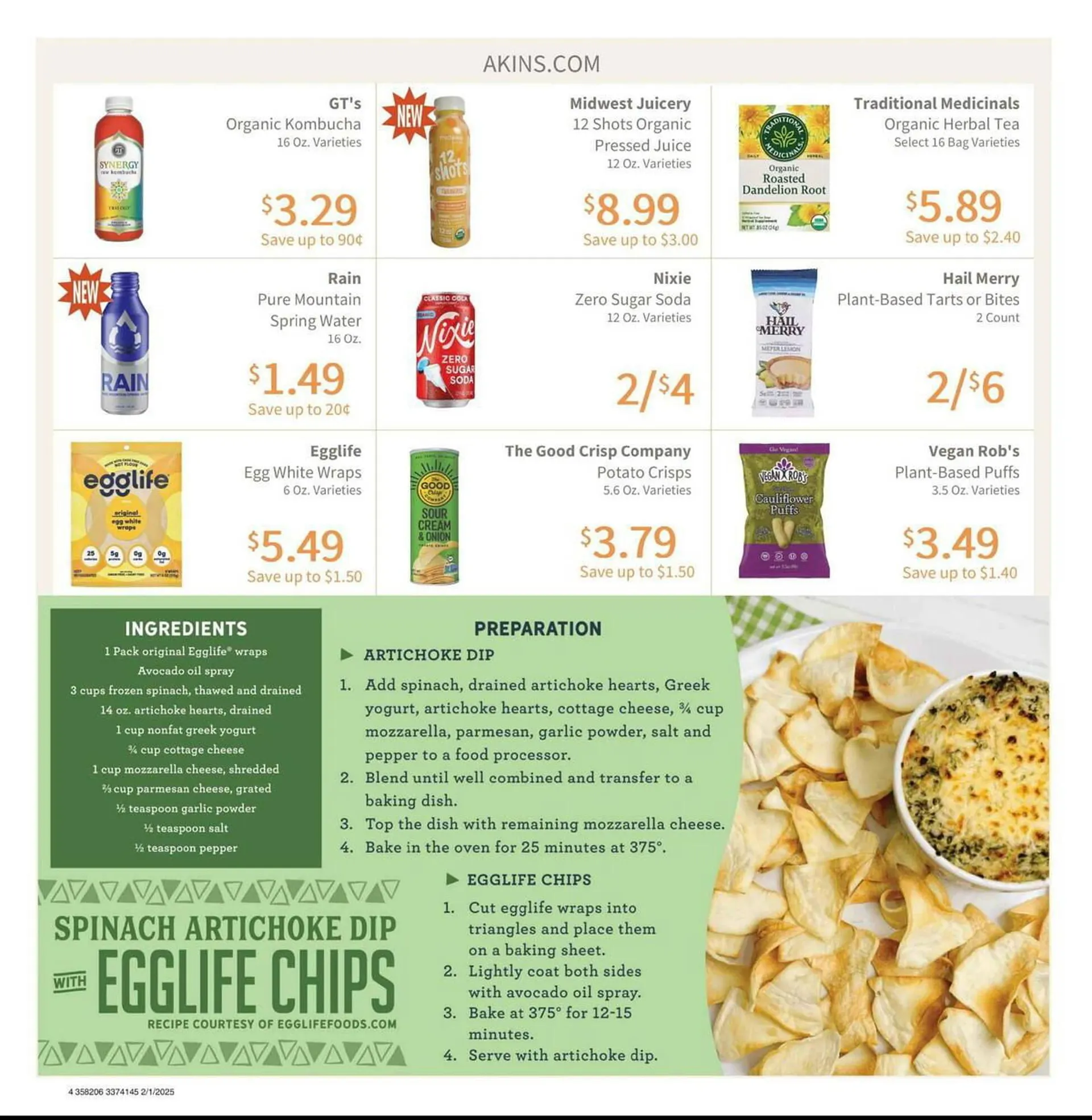 Weekly ad Akin's Natural Foods Weekly Ad from February 1 to February 28 2025 - Page 4