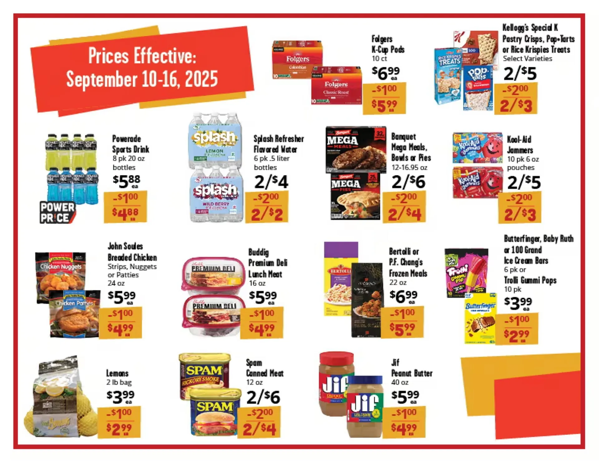 Weekly ad Brookshire Brothers weekly ad from September 10 to September 16 2025 - Page 1