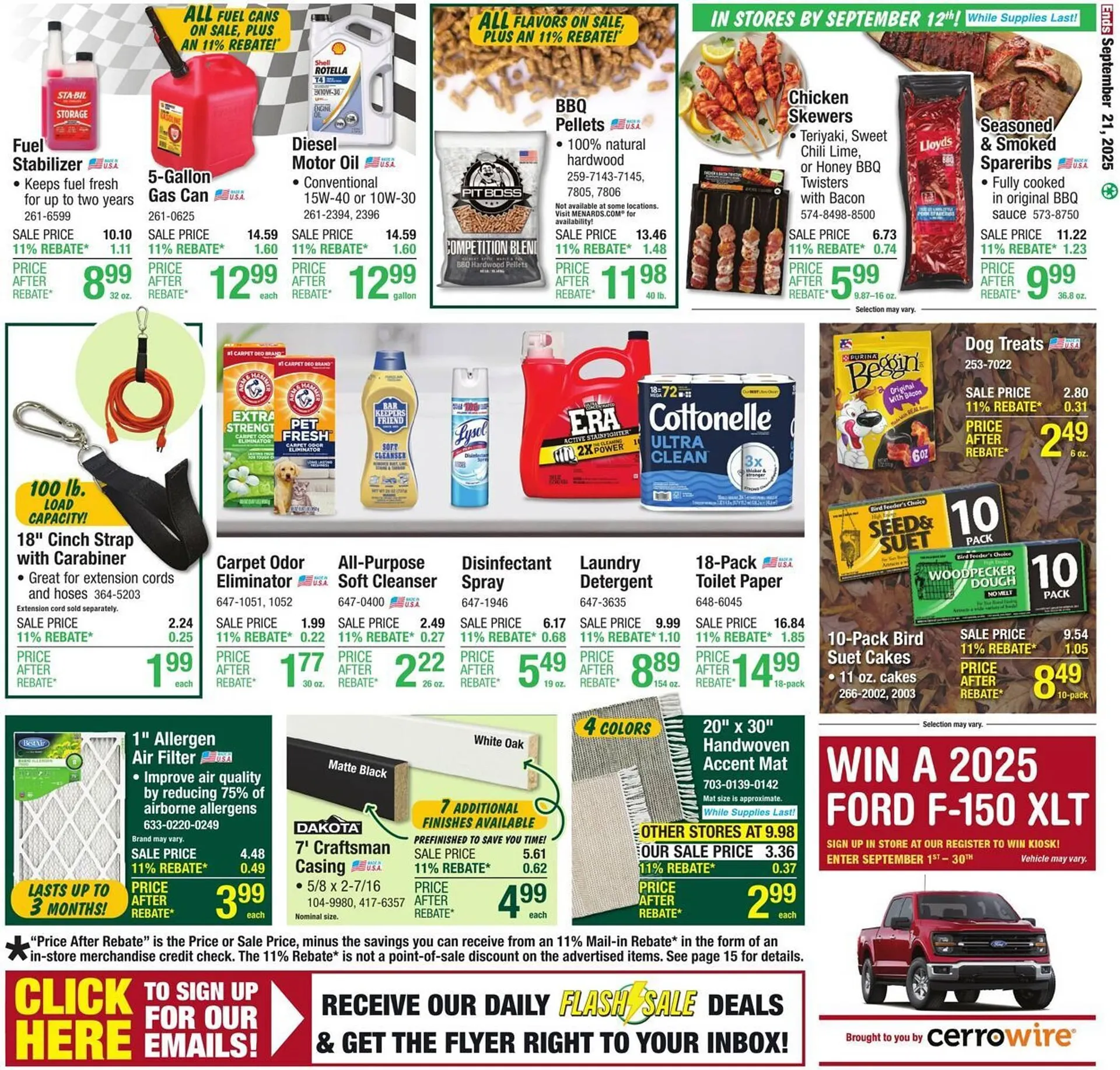 Weekly ad Menards weekly ad from September 10 to September 21 2025 - Page 25