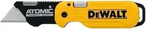 Dewalt Atomic Compact Series Push And Flip Folding Utility Knife