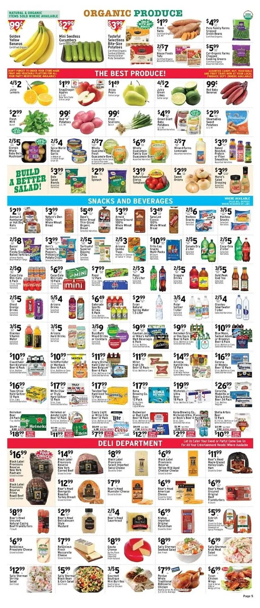 Weekly promotion Met Foodmarkets weekly ad spanning from May 1 to May 7 2026 - Page 5 for Catalogue 365