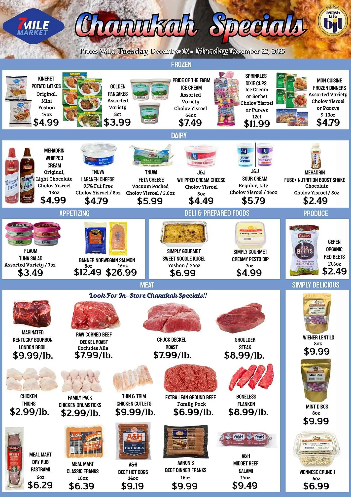 Weekly ad Seven Mile Market circular from December 16 to December 22 2025 - Page 1