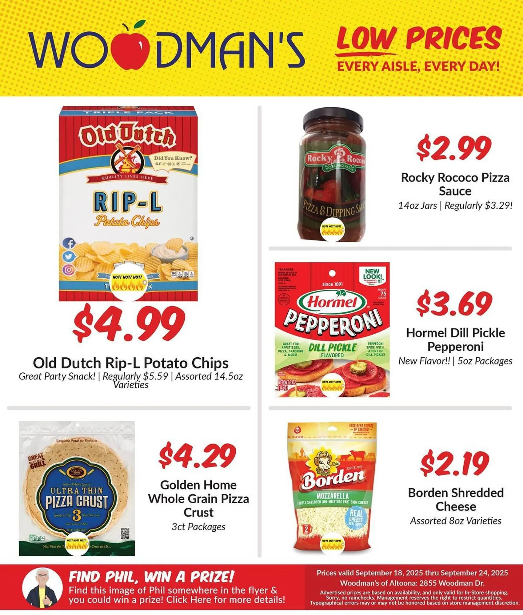 Weekly ad Woodman's weekly ad from September 18 to September 24 2025 - Page 1