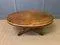Large Antique Victorian Burr Walnut Coffee Table, 1875