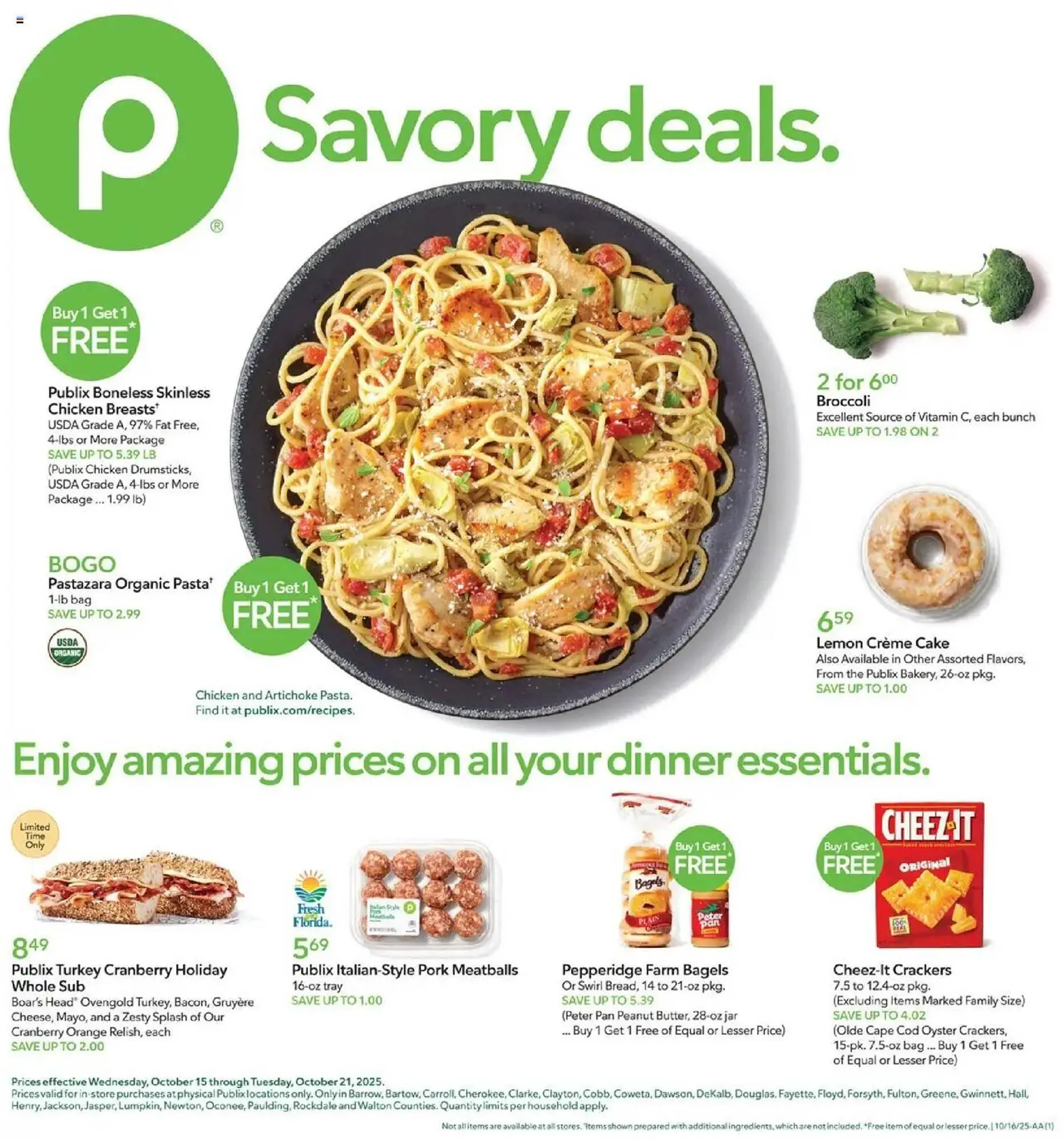 Weekly ad Publix weekly ad from October 15 to October 21 2025 - Page 1