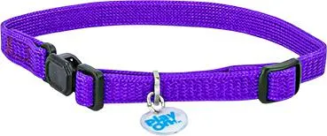 Play On Cat Purple Adjustable Collar
