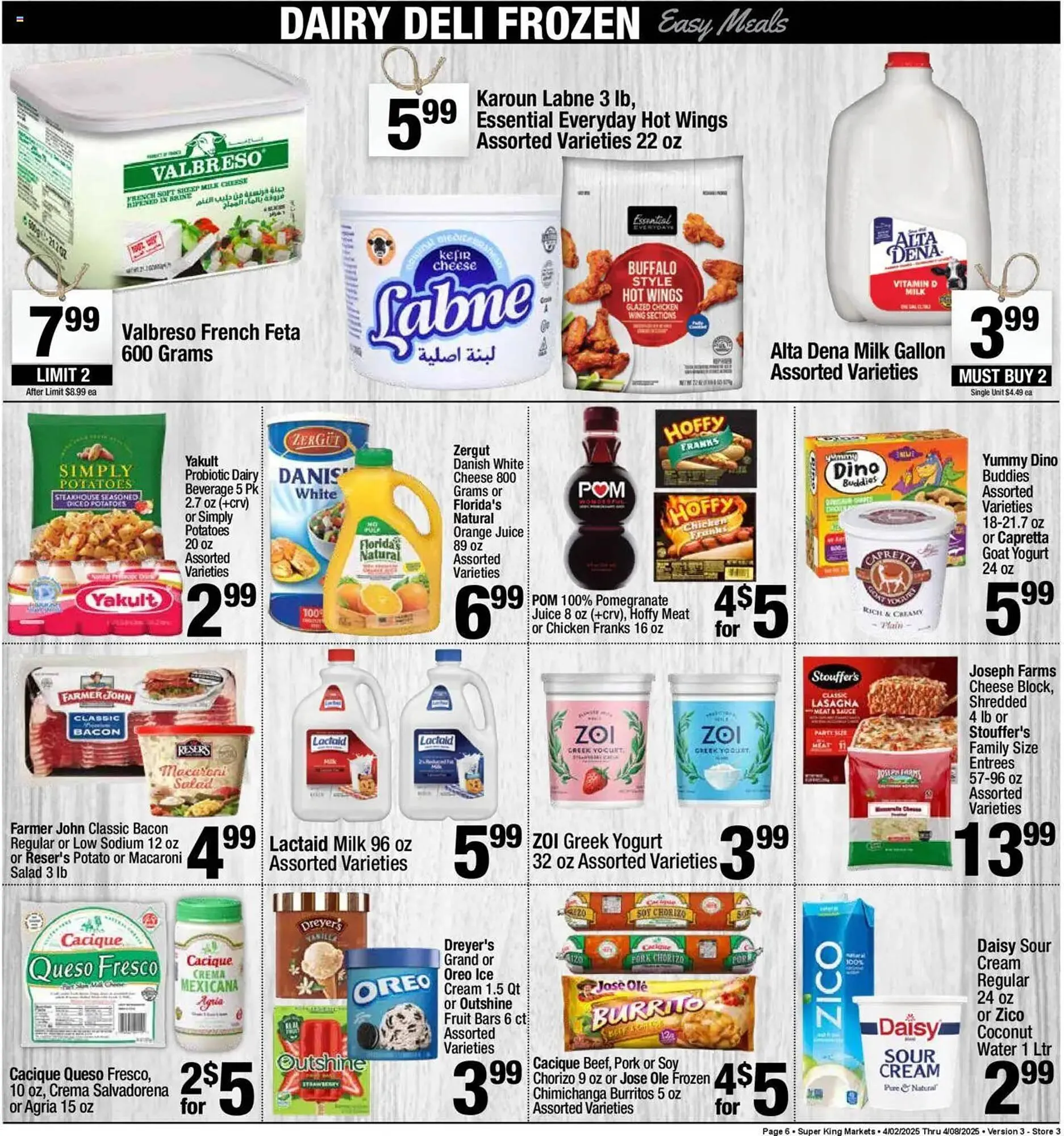 Weekly ad Super King Markets Weekly Ad from April 2 to April 8 2025 - Page 6