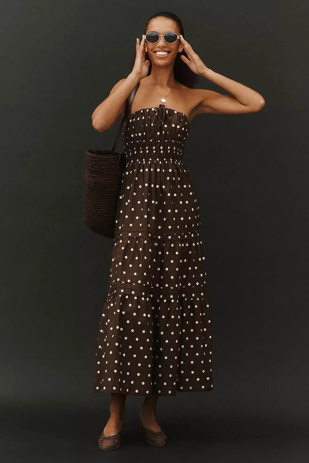 The Somerset Strapless Maxi Dress