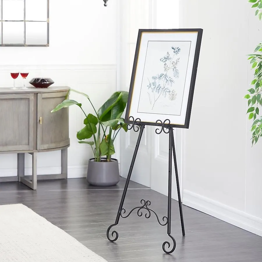 Grayson Lane Black Iron Country Decorative easel