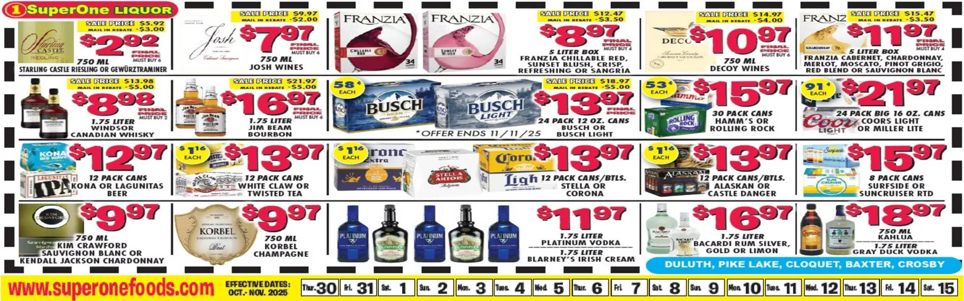 Weekly ad Miners County Market weekly ad from October 30 to November 15 2025 - Page 32
