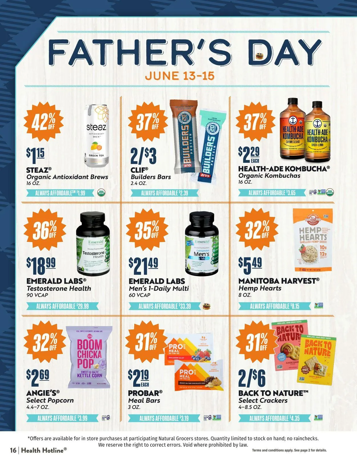 Weekly ad Natural Grocers from June 2 to June 18 2025 - Page 16