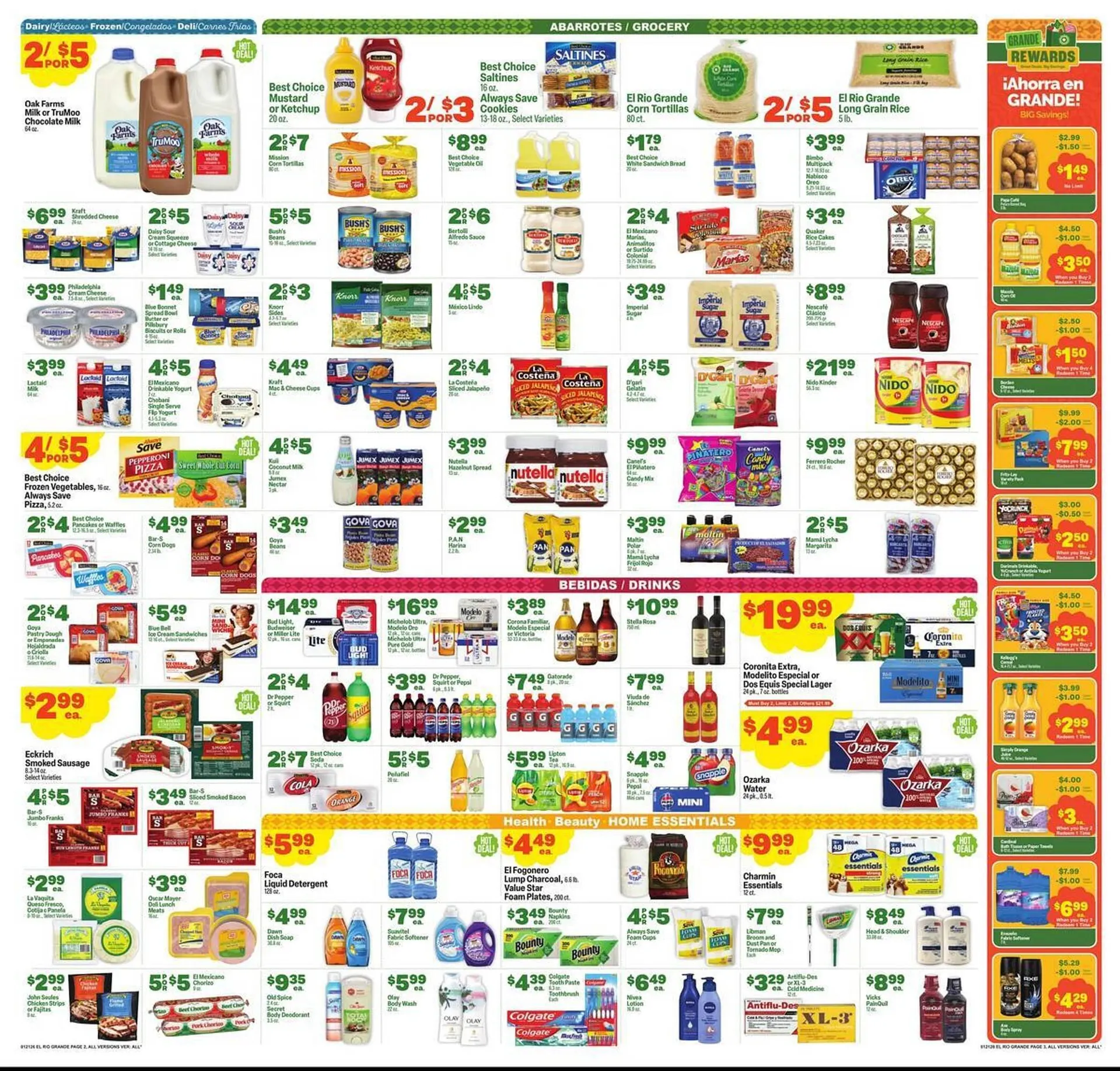 Weekly promotion El Rio Grande weekly ad spanning from January 21 to January 27 2026 - Page 2 for Catalogue 365