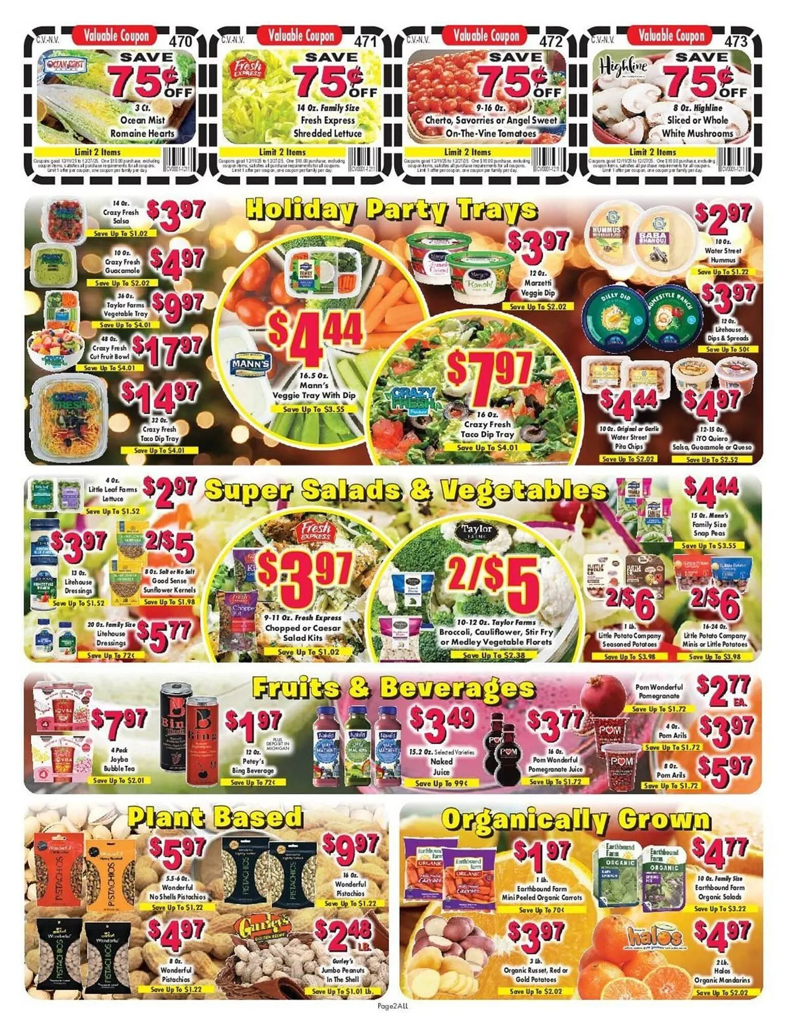 Weekly ad Miners County Market weekly ad from December 12 to December 27 2025 - Page 2