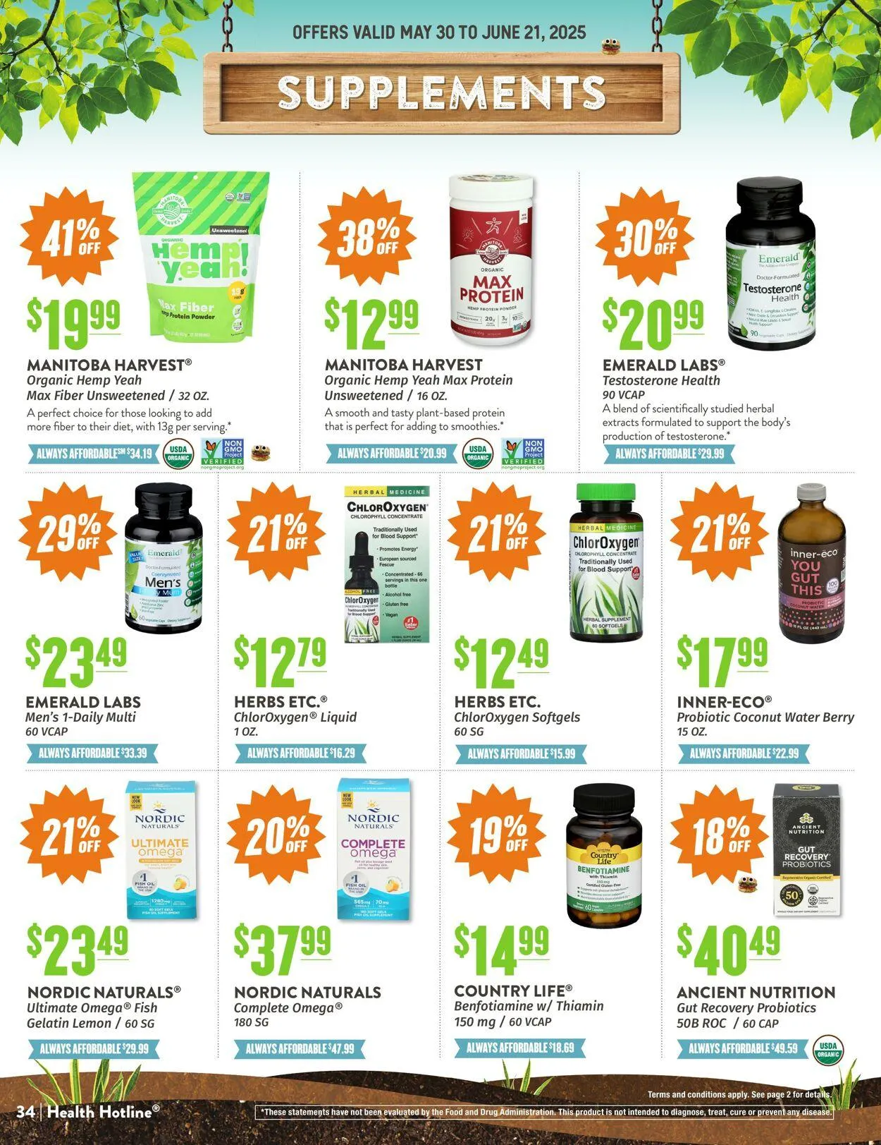 Weekly ad Natural Grocers from June 2 to June 18 2025 - Page 34