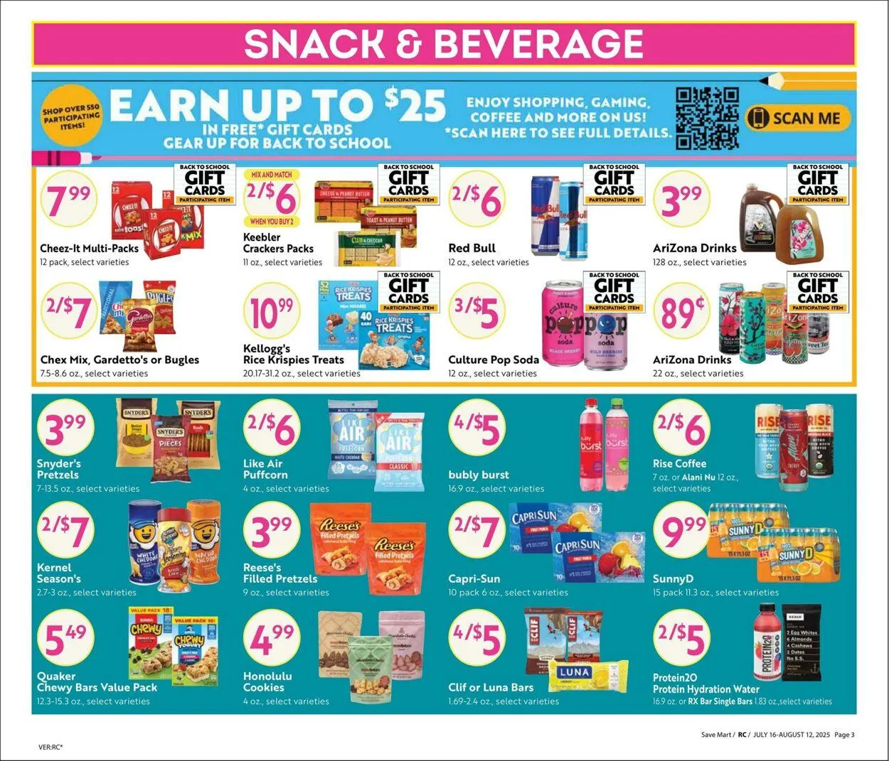 Weekly ad Save Mart Current weekly ad from July 16 to August 12 2025 - Page 3