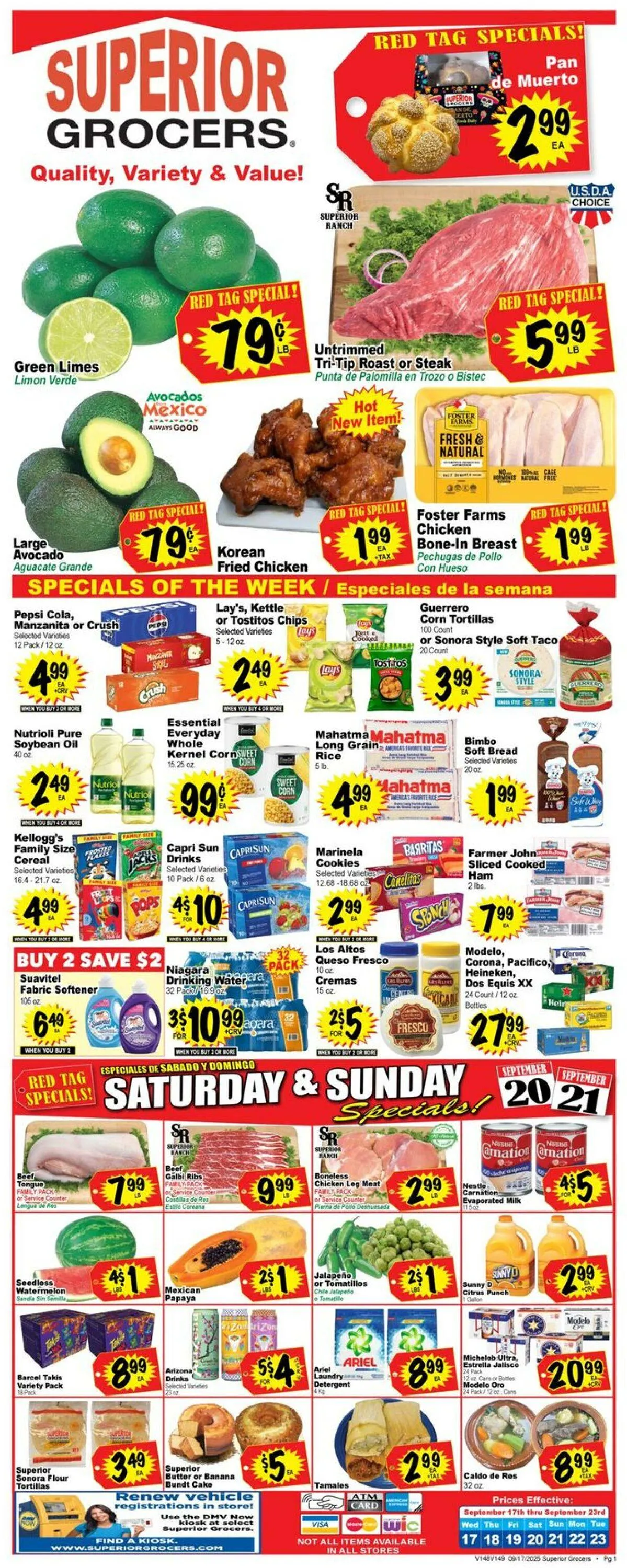 Weekly ad Northgate Market from September 17 to September 23 2025 - Page 1