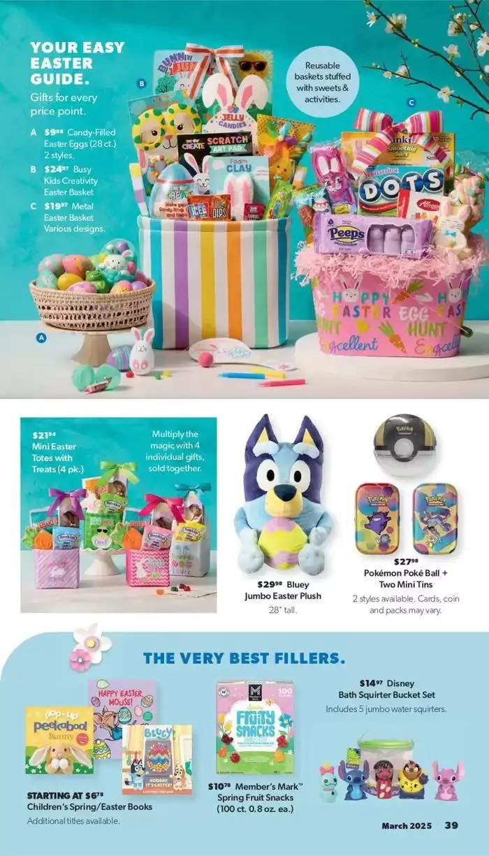 Weekly ad Sam's Club Weekly ad from March 12 to April 6 2025 - Page 39