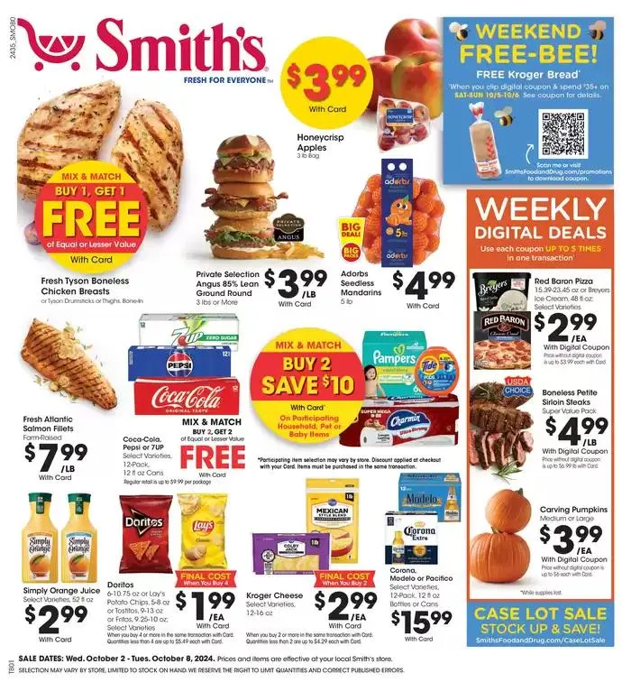 Weekly ad Exclusive deals and bargains from October 2 to October 8 2024 - Page 1