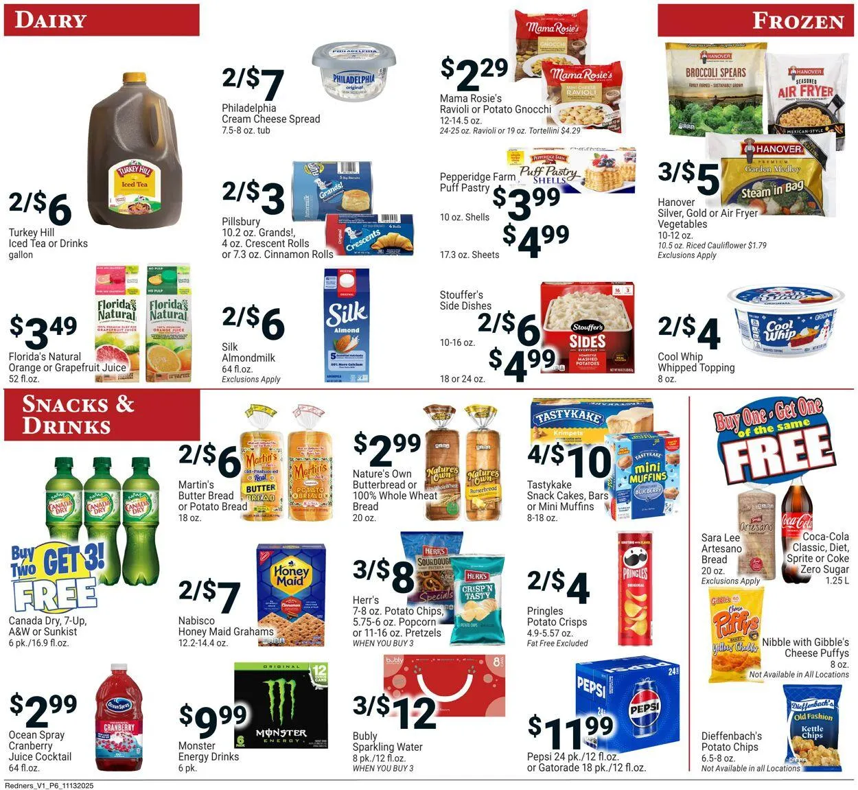 Weekly ad Redner’s Warehouse Market Current weekly ad from November 13 to November 19 2025 - Page 6