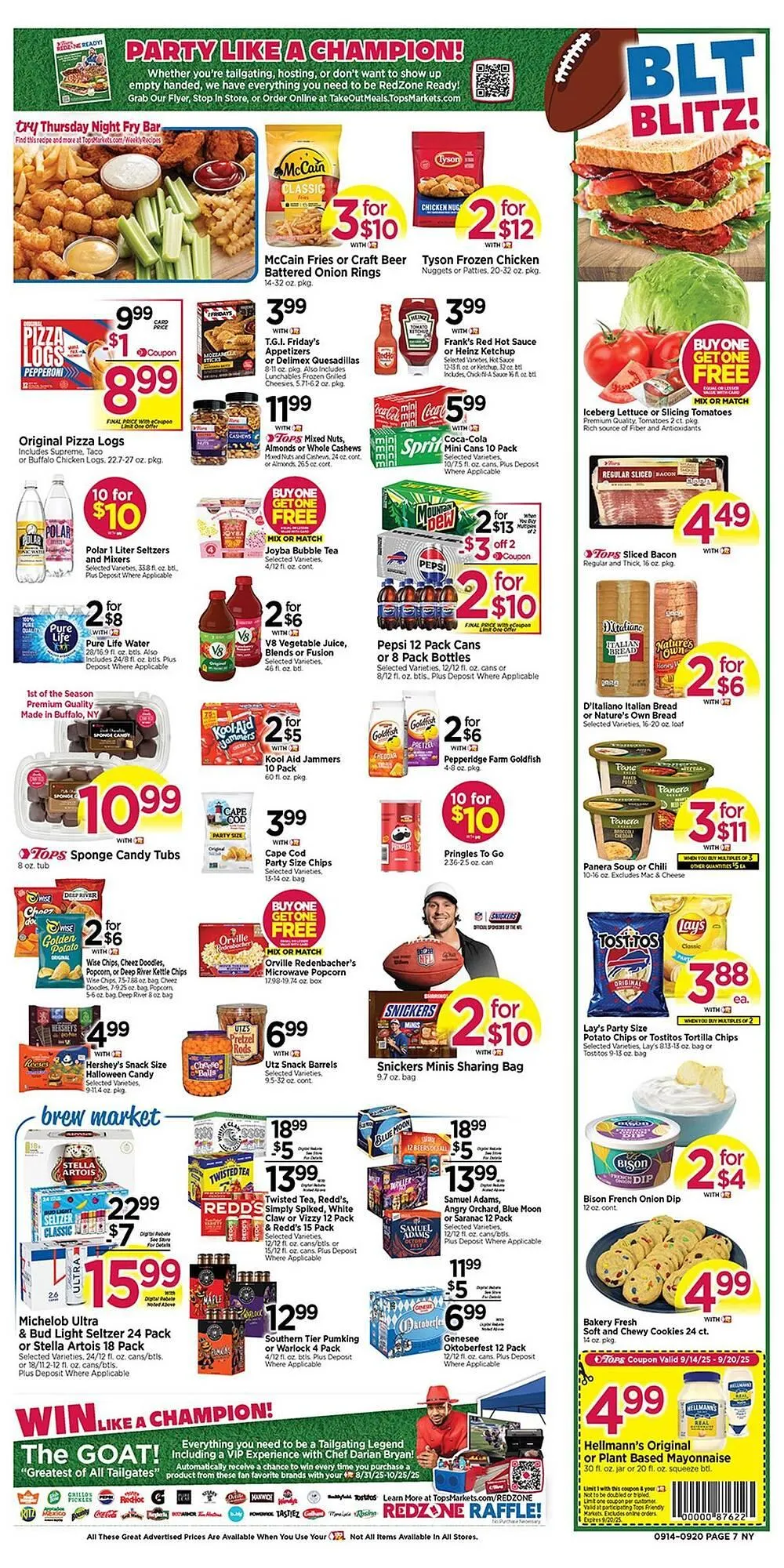 Weekly ad Tops weekly ad from September 14 to September 20 2025 - Page 7