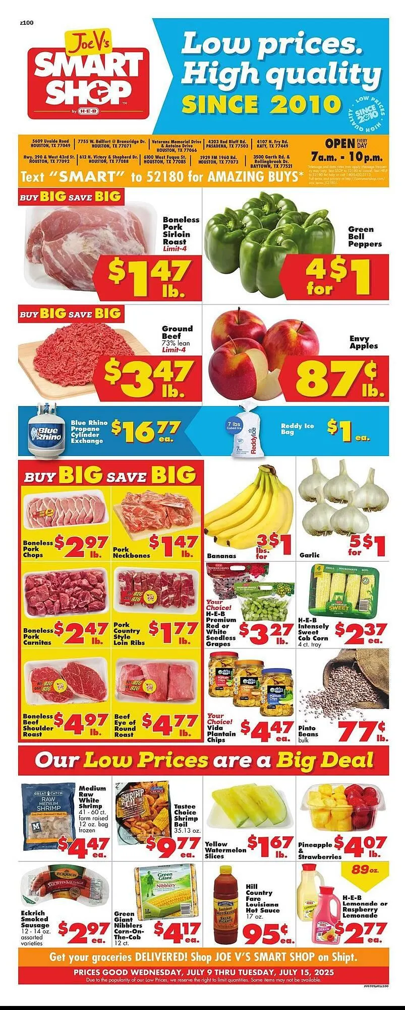 Joe Vs Smart Shop Weekly Ad - 1