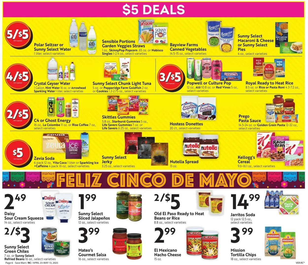 Weekly ad Save Mart from April 23 to May 13 2025 - Page 6