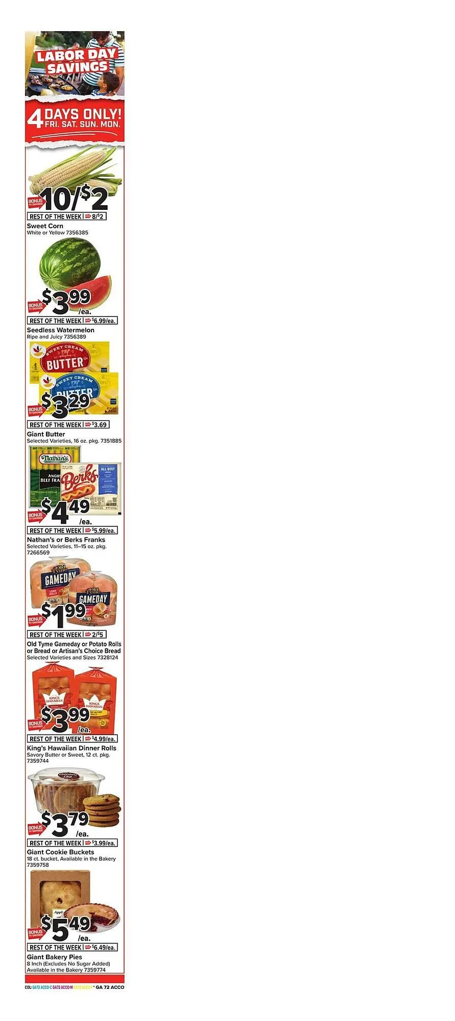 Weekly ad Giant Food Weekly Ad from August 29 to September 4 2025 - Page 5