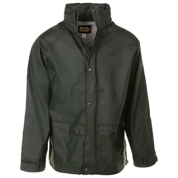 Men's Downpour Heavy Duty Rain Jacket