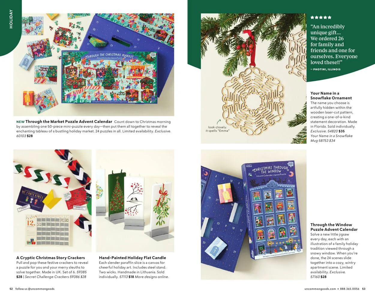 Weekly ad Uncommon Goods - Christmas 2024 from November 12 to December 24 2024 - Page 27